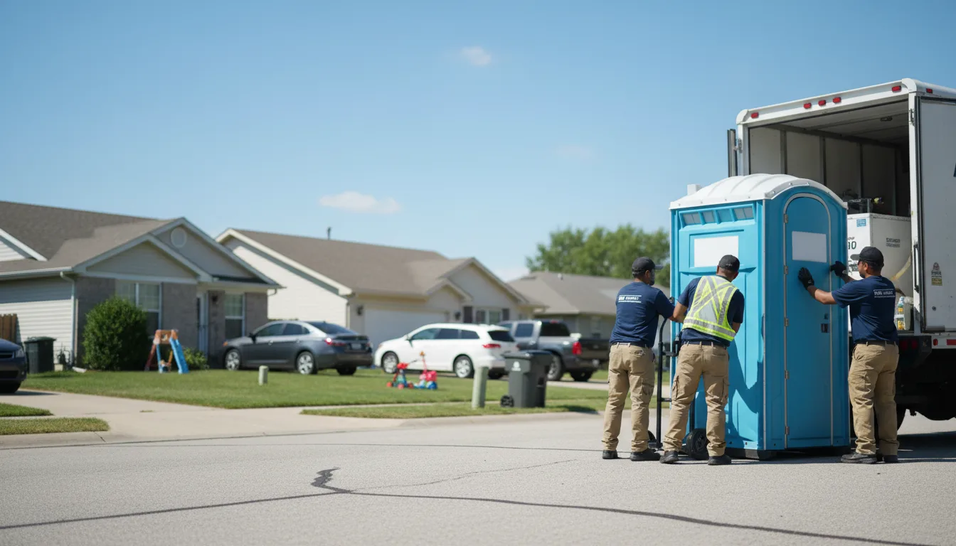 Standard Porta Potty Rentals in Steward, IL near me